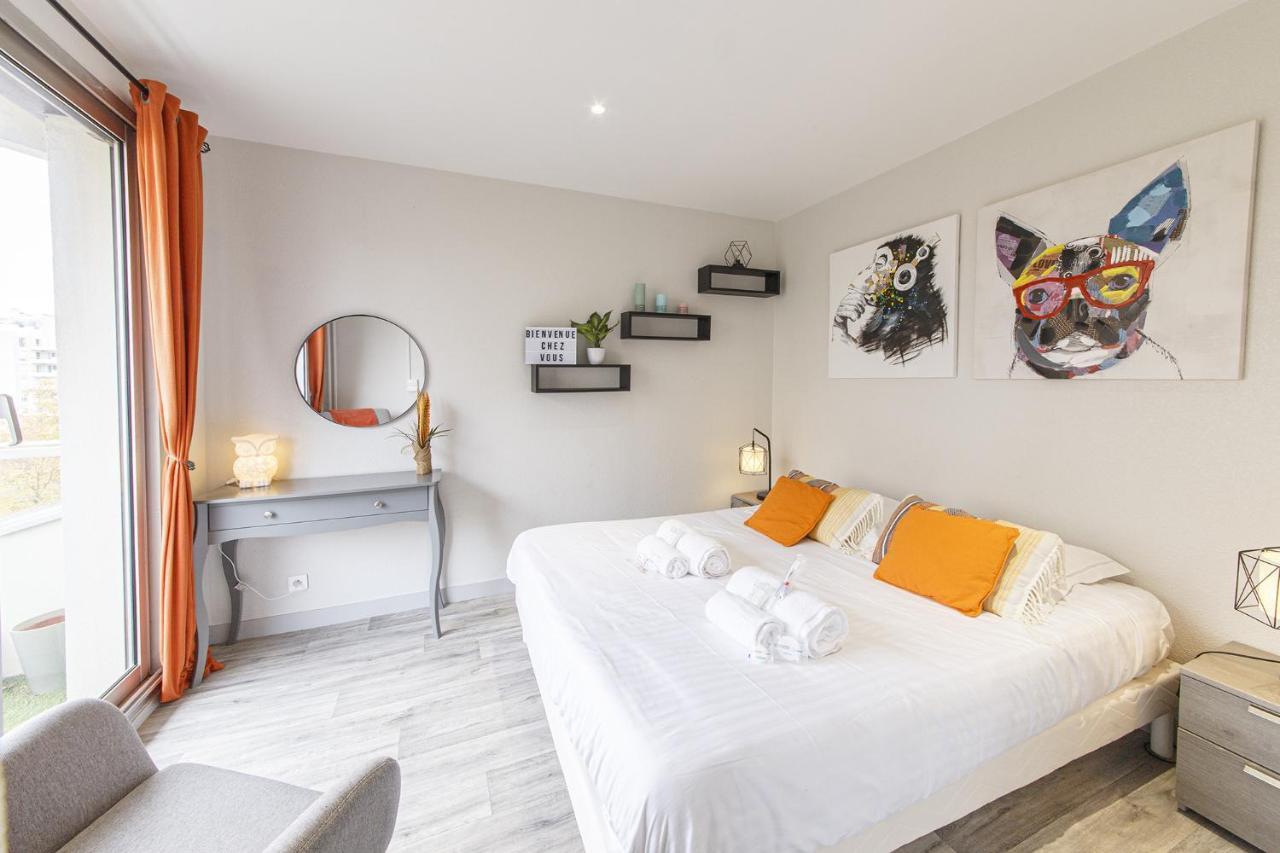 Chic Appartement Vue Sur Parc Au Calme 昂热 外观 照片