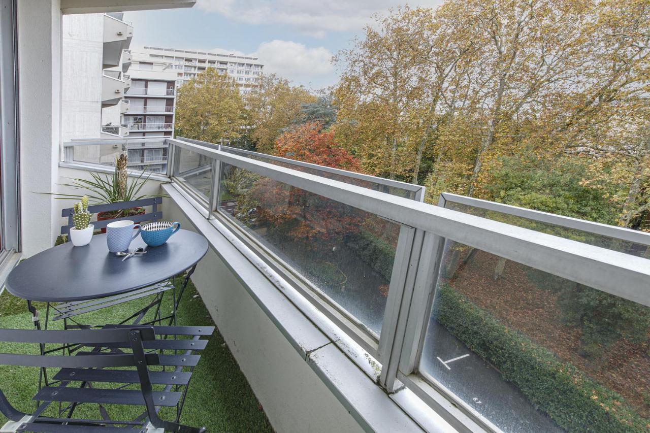 Chic Appartement Vue Sur Parc Au Calme 昂热 外观 照片
